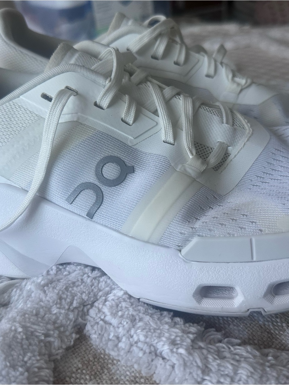 On Athletic Women's Running Shoes - White